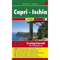 Freytag &amp; Berndt Capri, Ischia, Amalfi térkép Freytag 1:30 000 AK 0606 IP