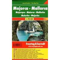Freytag & Berndt Mallorca térkép, zsebtérkép 1:190 000 Freytag térkép AK 0507 IP