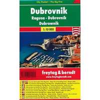 Freytag &amp; Berndt Dubrovnik térkép 1:10 000 City Pocket vízhatlan Freytag térkép PL 134 CP