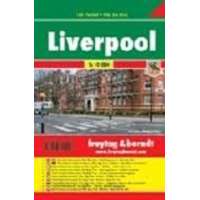 Freytag &amp; Berndt Liverpool térkép 1:10 000 City Pocket vízhatlan Freytag térkép PL 131 CP