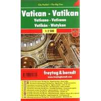 Freytag & Berndt Vatikánváros, 1:2 500 City Pocket vízhatlan Freytag térkép SCV 1 CP