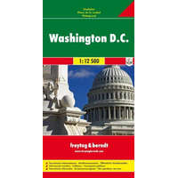Freytag & Berndt Washington D.C. térkép Freytag 1:12 500