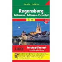 Freytag &amp; Berndt Regensburg, 1:6 000 City Pocket vízhatlan Freytag térkép PL 91 CP