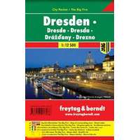 Freytag & Berndt Drezda várostérkép 1:12 500 City Pocket vízhatlan Freytag térkép PL 140 CP