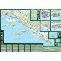 Freytag & Berndt Horvát tengerpart Dél térkép 1:200 000 WCS Freytag térkép AK 7403S WCS