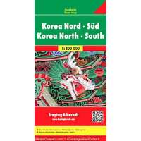 Freytag & Berndt Korea térkép Freytag & Berndt 1:800 000 Korea-Dél térkép