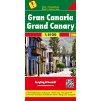 Freytag &amp; Berndt Gran Canaria térkép 1:50 000 Freytag térkép Top 10 Kanári-szigetek térkép AK 0525