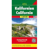 Freytag & Berndt Kalifornia térkép, California térkép 1:600 000 Freytag