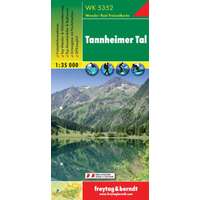 Freytag &amp; Berndt WK 5352 Tannheimer Tal, Kein Heft, auf Rückseite turistatérkép 1:35 000