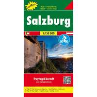 Freytag &amp; Berndt Salzburg környéke térkép , Salzkammergut Top 10 Salzburg térkép 1:150 000 Freytag