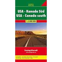 Freytag & Berndt USA - Dél-Kanada, 1:3 000 000 Freytag térkép