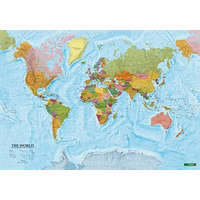 Freytag & Berndt Világ országai falitérkép fóliás Freytag 1:40 000 000 100x70 cm