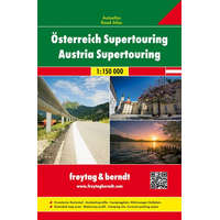 Freytag & Berndt Ausztria atlasz, Ausztria térkép, Ausztria Supertouring atlasz Freytag & Berndt 1:150 000