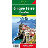 Freytag &amp; Berndt WKI 02 Cinque Terre turista térkép Freytag 1:50 000