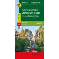 Freytag &amp; Berndt WKD2401 Nationalparkregion Sächsische Schweiz, Wanderkarte Szász-Svájc térkép 1:25.000