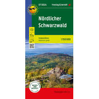 Freytag Észak- Fekete erdő térkép Northern Black Forest Freytag 1:150e Nördlicher Schwarzwald EF 0024