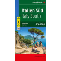 Freytag & Berndt Dél-Olaszország autós térkép Freytag 1:500 000