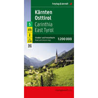 Freytag &amp; Berndt Ausztria 5 Karintia térkép, Kelet-Tirol térkép, 1:200 000 Freytag OE 5 2024.