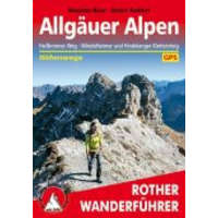 Bergverlag Rother Allgäuer Alpen – Höhenwege und Klettersteige túrakalauz Bergverlag Rother német RO 3120