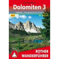 Bergverlag Rother Dolomiten 3 – Gadertal von Bruneck bis Corvara túrakalauz Bergverlag Rother német RO 4060