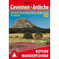 Bergverlag Rother Cevennen I Ardéche túrakalauz Bergverlag Rother német RO 4323