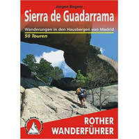 Bergverlag Rother Sierra de Guadarrama túrakalauz Bergverlag Rother német RO 4362