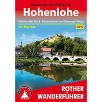 Bergverlag Rother Hohenlohe túrakalauz Bergverlag Rother német RO 4377