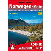 Bergverlag Rother Norwegen Mitte túrakalauz Bergverlag Rother német RO 4436