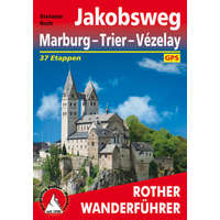 Bergverlag Rother Marburg I Trier I Vezelay túrakalauz Bergverlag Rother német RO 4474