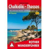 Bergverlag Rother Chalkidiki I Thassos túrakalauz Bergverlag Rother német RO 4533