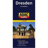 ADAC Drezda térkép ADAC 2017 1:20 000