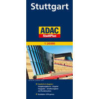 ADAC Stuttgart térkép ADAC 1:20 000