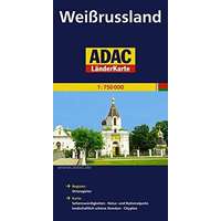 ADAC Fehéroroszország térkép ADAC 1:750 000