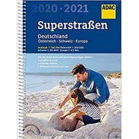 ADAC Németország atlasz + Európa atlasz ADAC 2022/23 Németország térkép 1:200 000