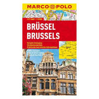 Mairdumont Brüsszel térkép vízálló Marco Polo 2018 1:15 000