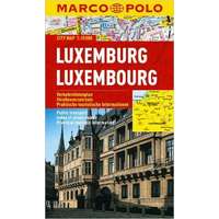Mairdumont Luxemburg térkép Marco Polo vízálló 1:15 000