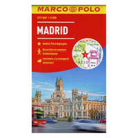 Mairdumont Madrid térkép Marco Polo vízálló 2019 1:15 000