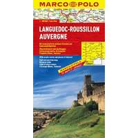 Mairdumont Languedoc-Roussillon térkép, Auvergne térkép Marco Polo 1:300 000 2015