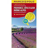 Mairdumont Côte d&#039;Azur térkép, Provence térkép Marco Polo 1:300 000