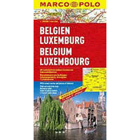 Mairdumont Belgium térkép Marco Polo 1:300 000 Belgium, Luxembourg térkép