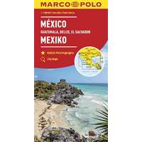 Mairdumont Mexico térkép Marco Polo 1:2 500 000 Mexikó térkép 2016