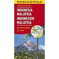 Mairdumont Indonézia térkép Marco Polo 2017 1:2 000 000 Malajzia térkép, Indonesia térkép