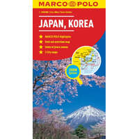 Mairdumont Japán térkép Marco Polo 1:2Mio Japán, Korea térkép