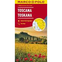 Mairdumont Toscana térkép Marco Polo 1:200 000
