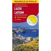 Mairdumont Lazio térkép Marco Polo 1:200 000
