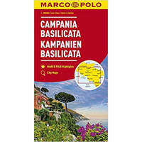 Mairdumont Campania térkép, Basilicata térkép Marco Polo 1:200 000