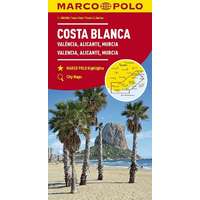 Mairdumont Costa Blanca térkép Marco Polo 1:300 000 2018