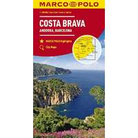 Mairdumont Costa Brava térkép Marco Polo 2017 1:200 000
