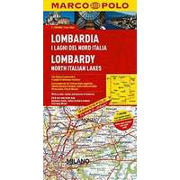 Mairdumont Lombardia térkép Marco Polo 1/200,000 2015