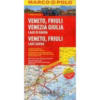 Mairdumont Veneto térkép Marco Polo 1:200 000 Garda Tó
